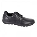 Front - IMAC Mens Art Leather Casual Shoes