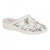Front - Dek Womens/Ladies Floral Leather Clogs