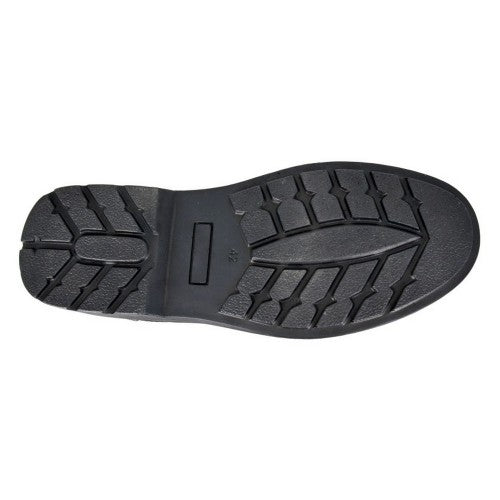 Front - Roamers Mens Leather Extra Wide Formal Shoes