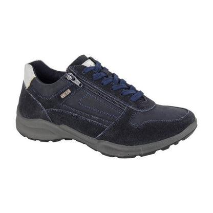 Front - Mod Comfys Womens/Ladies Tissington Nubuck Trainers
