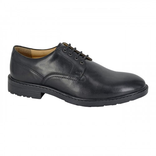 Front - Tredflex Mens Leather Gibson Shoes