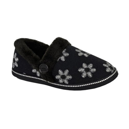 Front - Sleepers Womens/Ladies Trina Slippers
