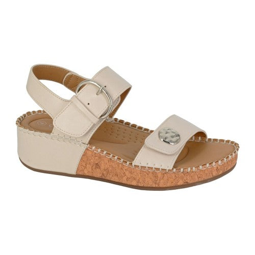 Front - Cipriata Womens/Ladies Mirian PU Sandals