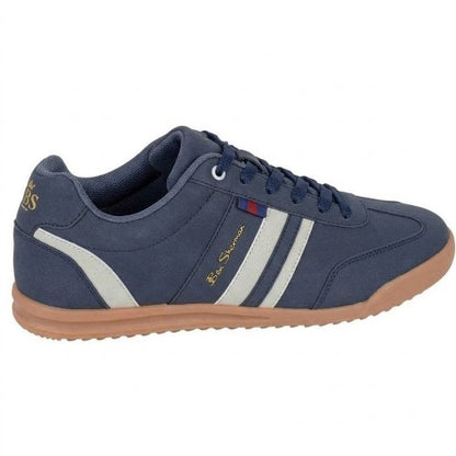 Front - Ben Sherman Mens Feedback Faux Nubuck Trainers