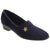 Front - Sleepers Womens/Ladies Andover Heeled Motif Leaf Slippers