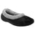 Front - Sleepers Womens/Ladies Julia Memory Foam Collar Slippers