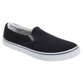 Front - Dek Mens Gusset Casual Canvas Yachting Shoes