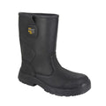Front - Grafters Mens Waterproof Safety Rigger Boots