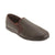 Front - Sleepers Mens Hadley Softie Leather Twin Gusset Slippers