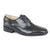 Front - Montecatini Mens Folded Cap Oxford Tie Leather Shoes