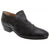 Front - Montecatini Mens Folded Vamp Tab Full Leather Reptile Shoes