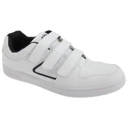 Front - Dek Mens Charing Cross Touch Fastening Trainers