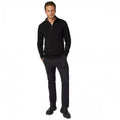 Front - Maine Mens Premium Cotton Funnel Neck Jumper