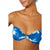 Front - Debenhams Womens/Ladies Floral Bandeau Bikini Top