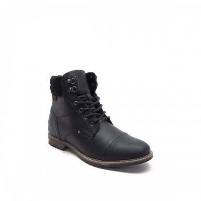 Front - RedTape Mens Hardy Leather Double Collar Ankle Boots