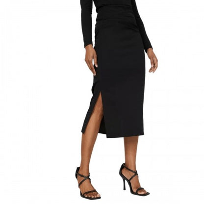 Front - Debenhams Womens/Ladies Midi Pencil Skirt