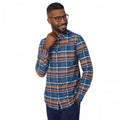 Front - Maine Mens Grid Checked Shirt