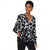Front - Principles Womens/Ladies Bodice Floral V Neck Top