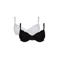 Front - Gorgeous Womens/Ladies T-Shirt Bra (Pack of 2)