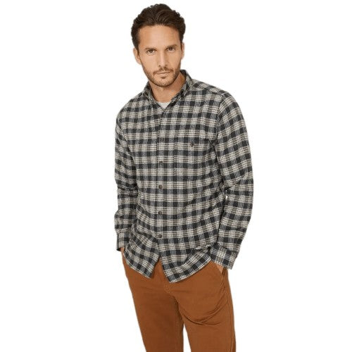 Mantaray Mens Checked Brushed Shirt Discounts on great Brands - Main Image