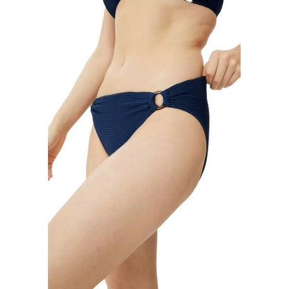 Front - Debenhams Womens/Ladies Home Rituals Textured Ring Detail Bikini Bottoms