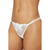 Front - Gorgeous Womens/Ladies Lily Embroidered Bridal Thong