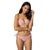 Front - Debenhams Womens/Ladies Ditsy Print Twisted Bikini Top