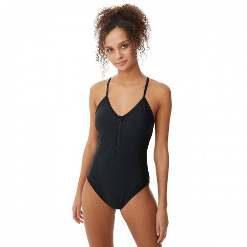 Debenhams Womens Ladies Zip Front Active One Piece Swimsuit Discounts on great Brands