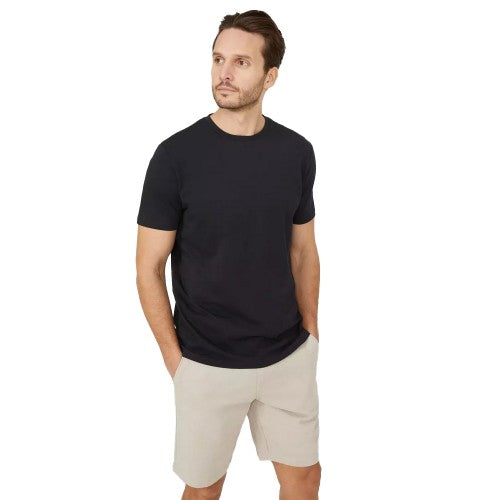 Front - Maine Mens Cotton Crew Neck T-Shirt