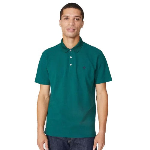 Front - Maine Mens Pique Short-Sleeved Polo Shirt