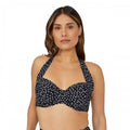 Front - Gorgeous Womens/Ladies Spotted Non-Padded Bikini Top