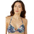 Front - Debenhams Womens/Ladies Floral Underwired Bikini Top
