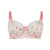 Front - Gorgeous Womens/Ladies Balcony Rose Satin Longline Bra