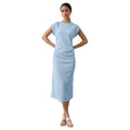 Front - Principles Womens/Ladies Jersey Ruched Side Midi Dress