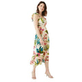 Front - Maine Womens/Ladies Floral Tiered Midi Dress