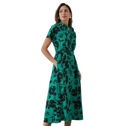 Front - Principles Womens/Ladies Stencil Shirt Dress