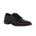 Front - Debenhams Mens Chesham Perforated Leather Derby Shoes
