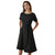 Front - Principles Womens/Ladies Fit And Flare Belted Dress
