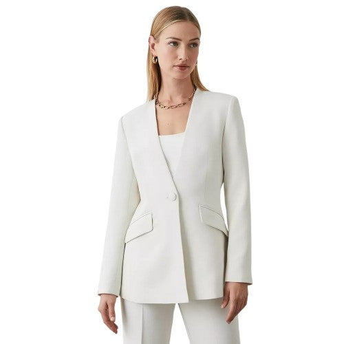Front - Principles Womens/Ladies Collarless Single-Breasted Blazer