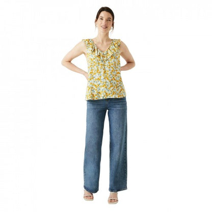Front - Maine Womens/Ladies Ruffles Blouse