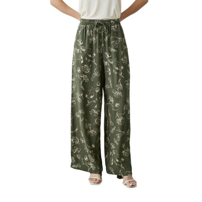 Front - Principles Womens/Ladies Floral Wide Leg Trousers
