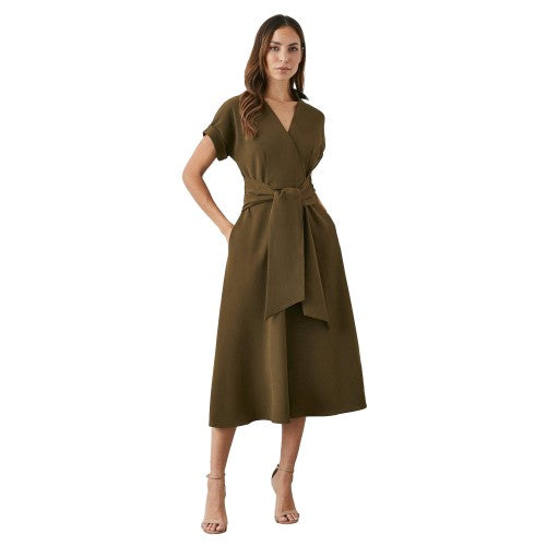 Principles Womens/Ladies Waist Tie Midi Dress Discounts on great