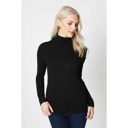 Front - Principles Womens/Ladies Roll Neck Jumper