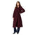 Front - Principles Womens/Ladies Longline Double-Breasted Oversized Coat