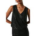 Front - Principles Womens/Ladies Sequin V Neck Camisole