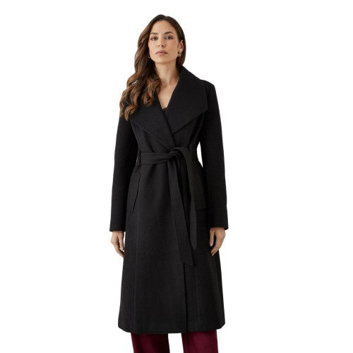 Front - Principles Womens/Ladies Belted Wrap Longline Coat