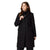 Front - Principles Womens/Ladies Long Length Fitted And Flared Coat