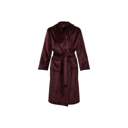Front - Maine Womens/Ladies Marl Fleece Shawl Collar Gown