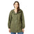 Front - Maine Womens/Ladies Drawstring Waist Hooded Jacket