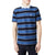 Front - Maine Mens Block Stripe Textured Short-Sleeved Polo Shirt